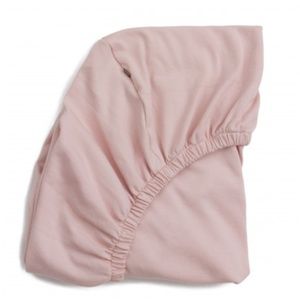 Oeuf Organic Pima Cotton Pink Changing Pad Cover
